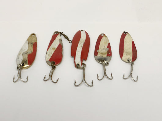 Five Daredevle Type Spoons