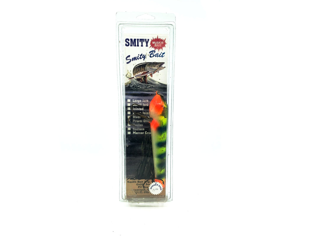 Smitty Bait Power Glide Fire Perch Color