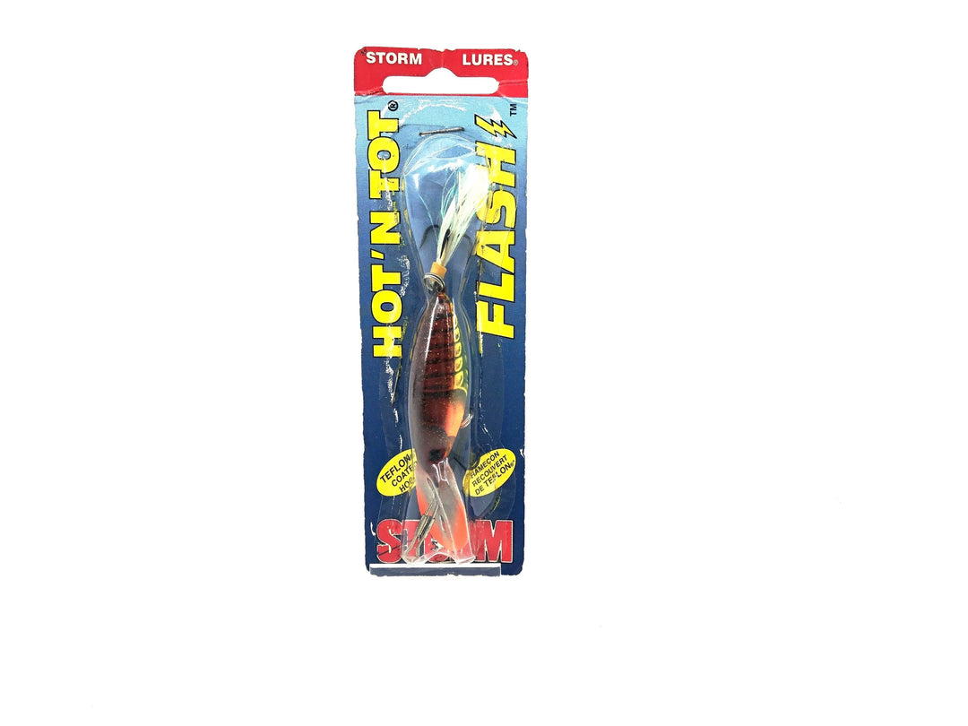 Storm Thin Fin Hot 'N Tot Flash, FH243 Brown Crawdad Glitz Color with Box