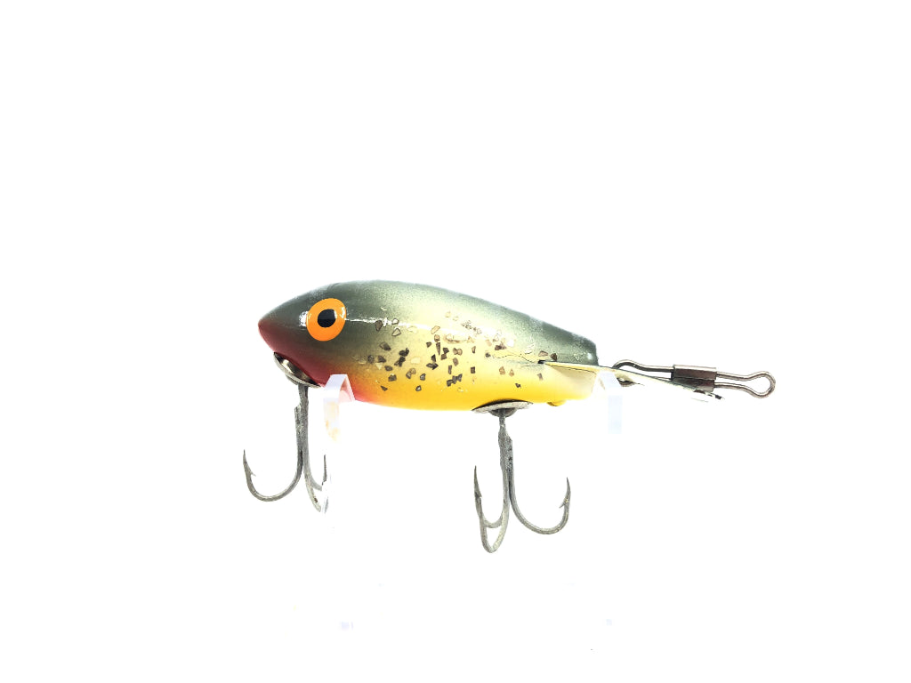 Bomber Wooden 300 Series 370 Silver Black Back Yellow Belly Silver Sparkle