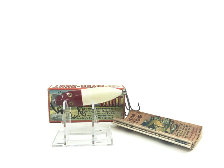 Heddon River Runt Spook Floater 9400-RH Red Head Color with Box
