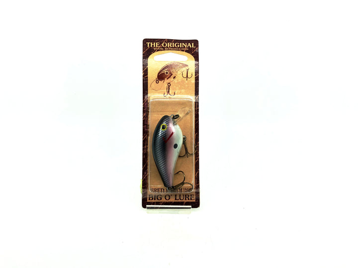 Cotton Cordell Fred Young Original Big O Wooden Lure Bloodshad Color