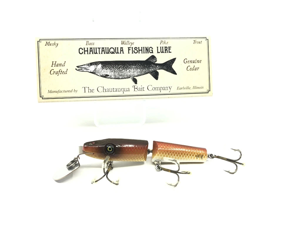 Chautauqua Jointed Piko Plug Rosy Chub Color Discontinued 2015 Model Special Color