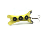 Interesting Spoon Type Lure Gold with Black Circles