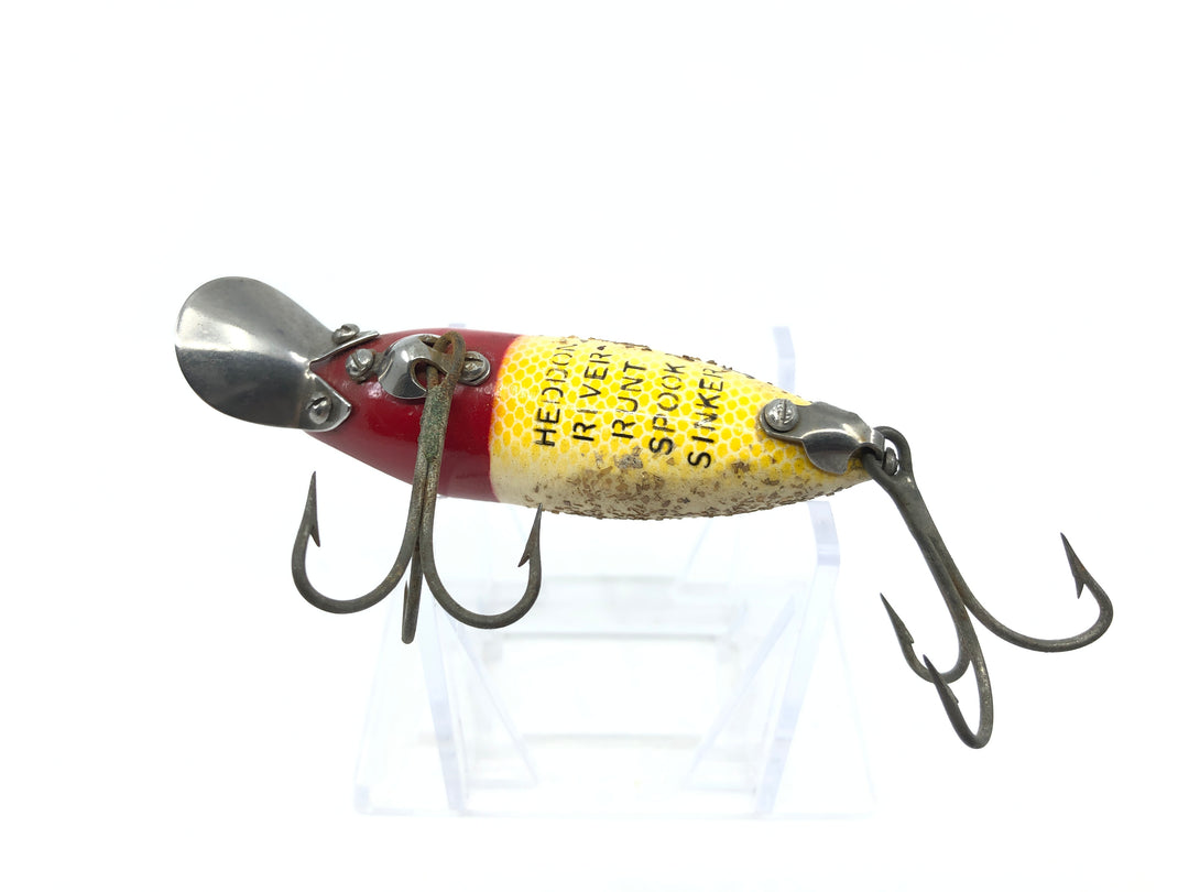 Heddon River Runt Spook Sinker Red Head Flitter Color