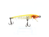 Minnow Clear with Yellow Back and Silver Ribs