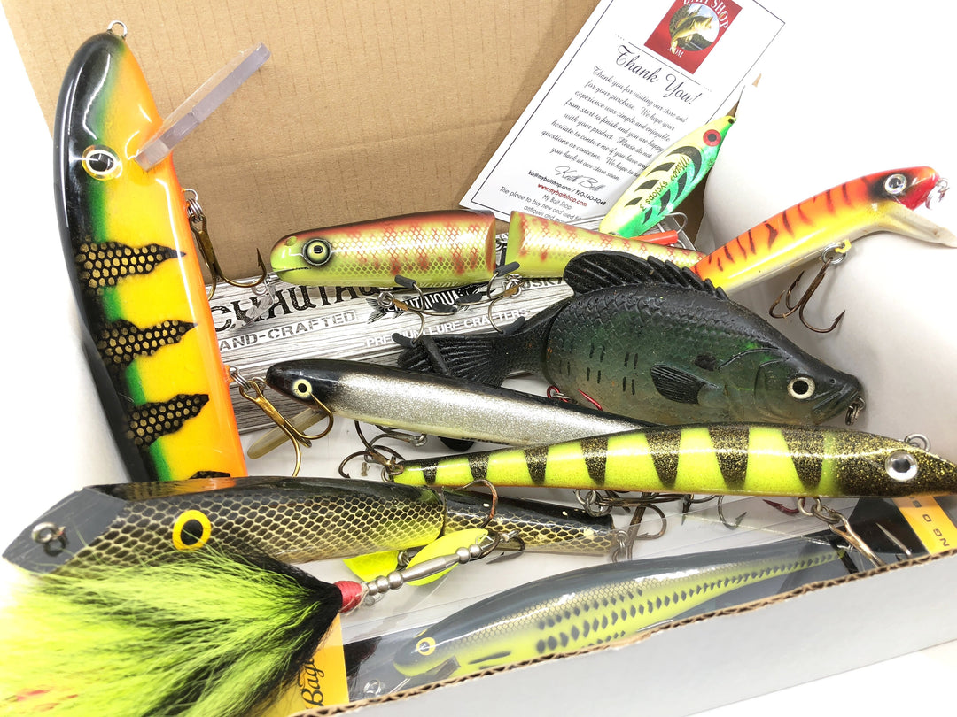 MUSKY VERSION  Vintage Fishing Addict Box (Approx $150+ Value)