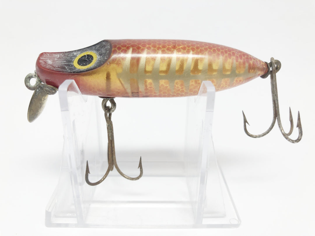 Millsite 100 T Series Floater - Red With Silver Stripes