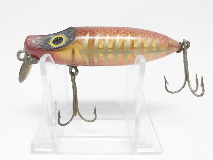 Millsite 100 T Series Floater - Red With Silver Stripes