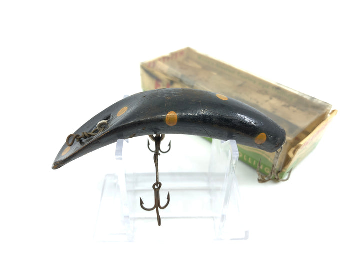 Vintage Helin Flatfish S3 Black Spotted Color with Box