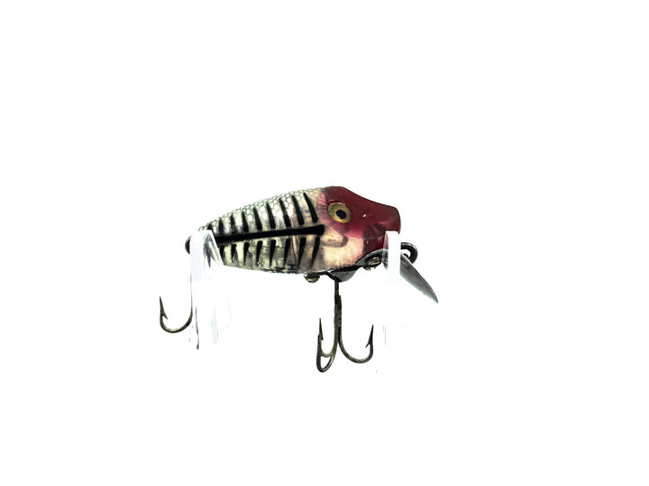 Heddon Midgit Digit River Runt Spook 9020 XRS Silver Shore Color