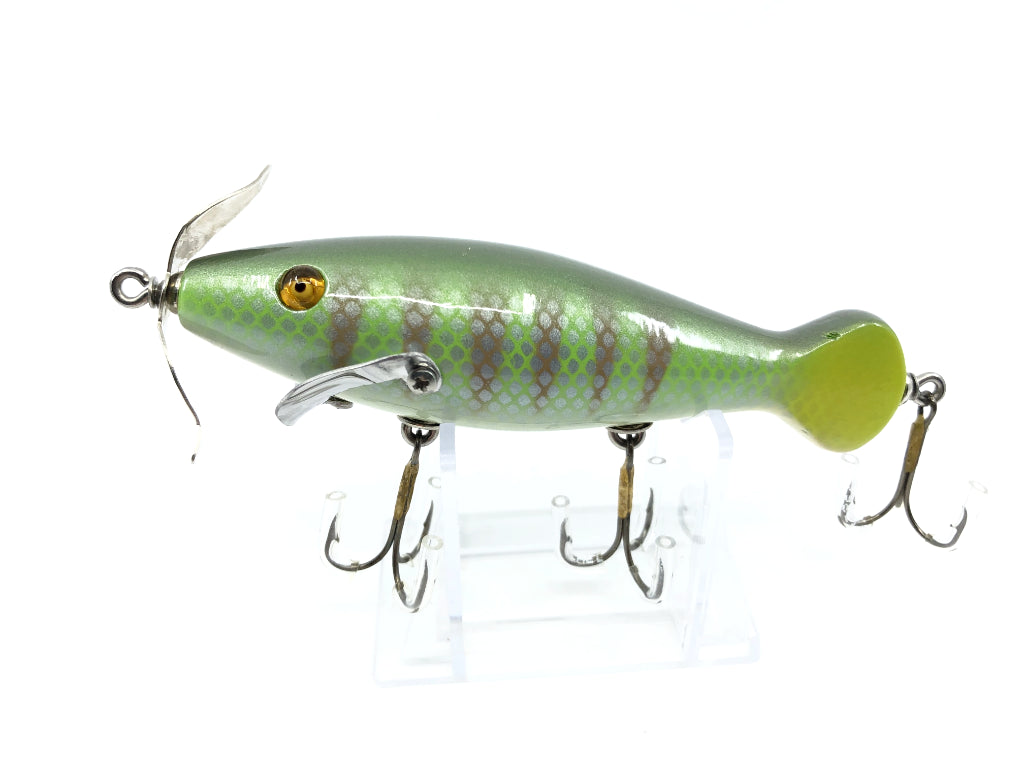 Chautauqua Special Order Wooden Spindiver in Green Perch Color