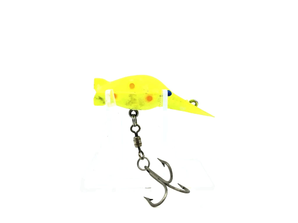 Luhr-Jensen Hot Shot Size 30 Yellow Orange Dots Discontinued Color