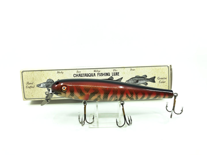 Chautauqua 8" Minnow Musky Bloodback Custom Color