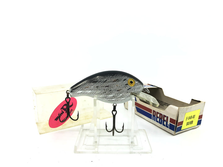 Rebel Mini Wee-R Noisemaker Model Silver Black Back Color with Box
