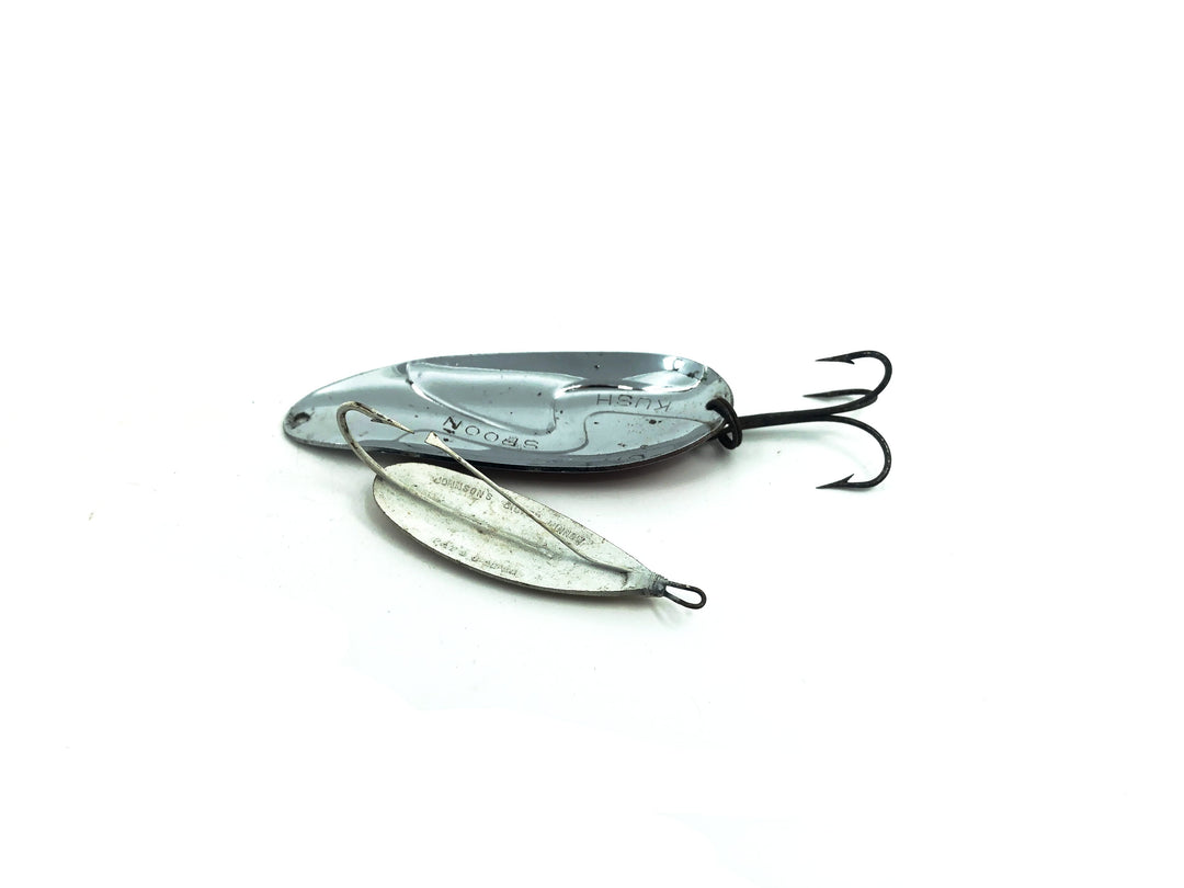 Rare Vintage Spoon Combo, Kush/Johnson Silver Minnow