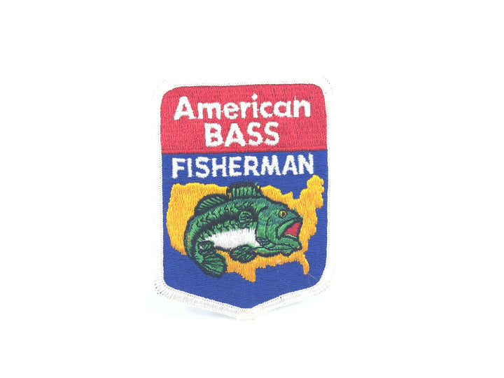 American BASS Fisherman Patch