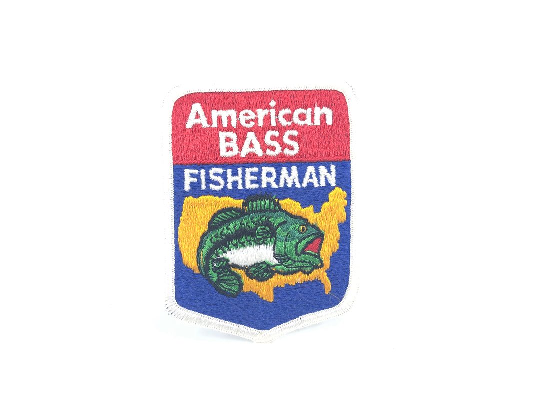 American BASS Fisherman Patch