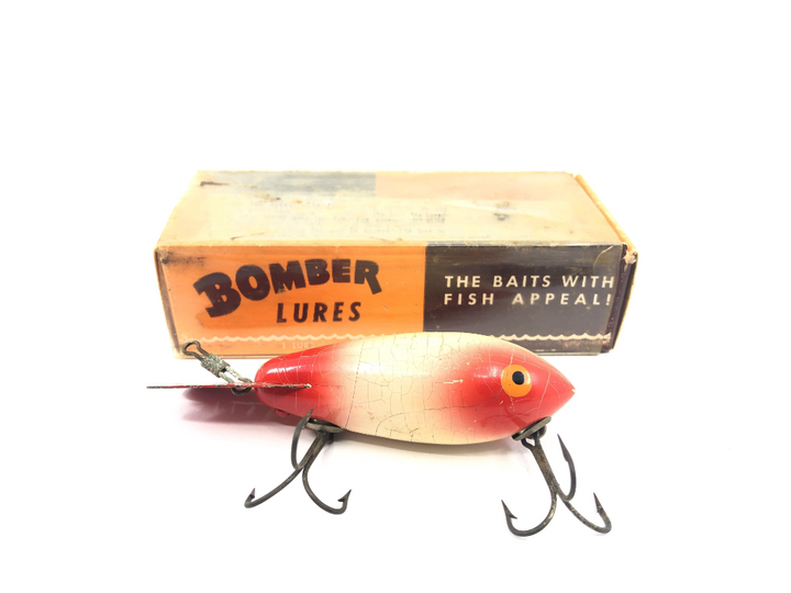 Wooden Bomber 500 Series #10 White/Red Tail and Head Color with Box