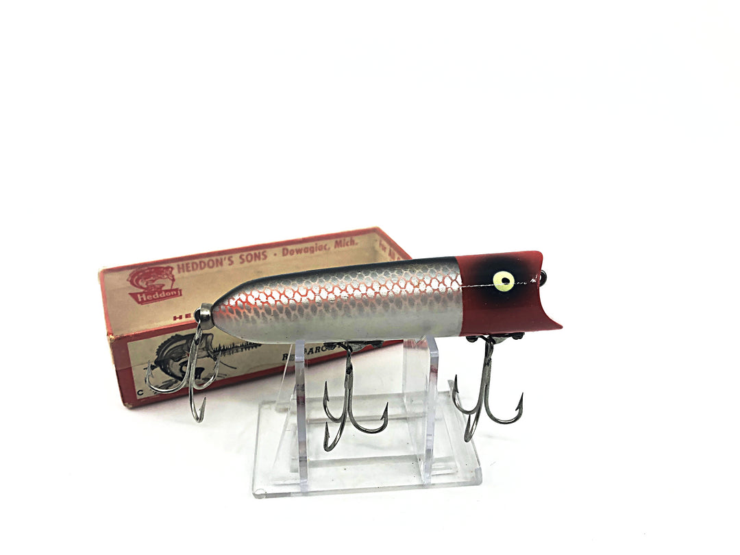 Heddon Lucky 13 2500 PRH Shiner Scale Red Head with box