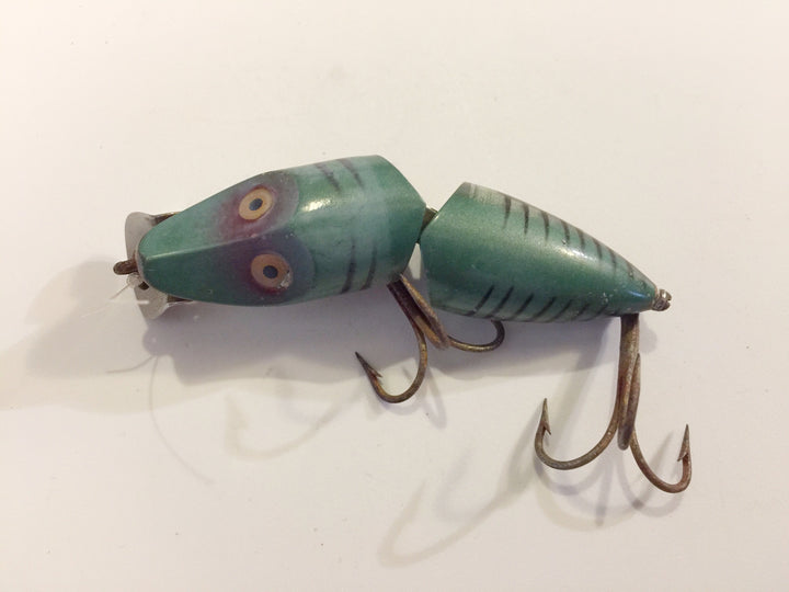 Heddon Jointed River Runt Sinker Spook Green Shore Color
