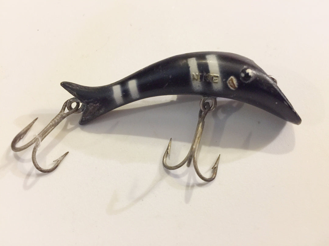Creek Chub Nikie Black with Silver Bars