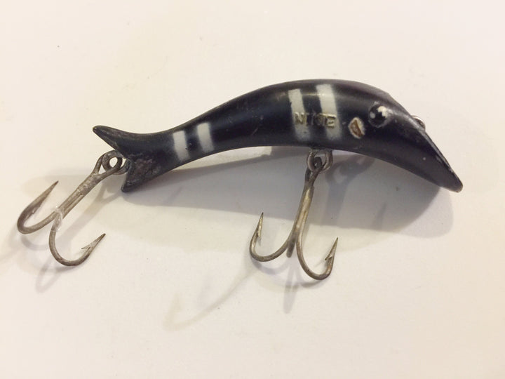 Creek Chub Nikie Black with Silver Bars