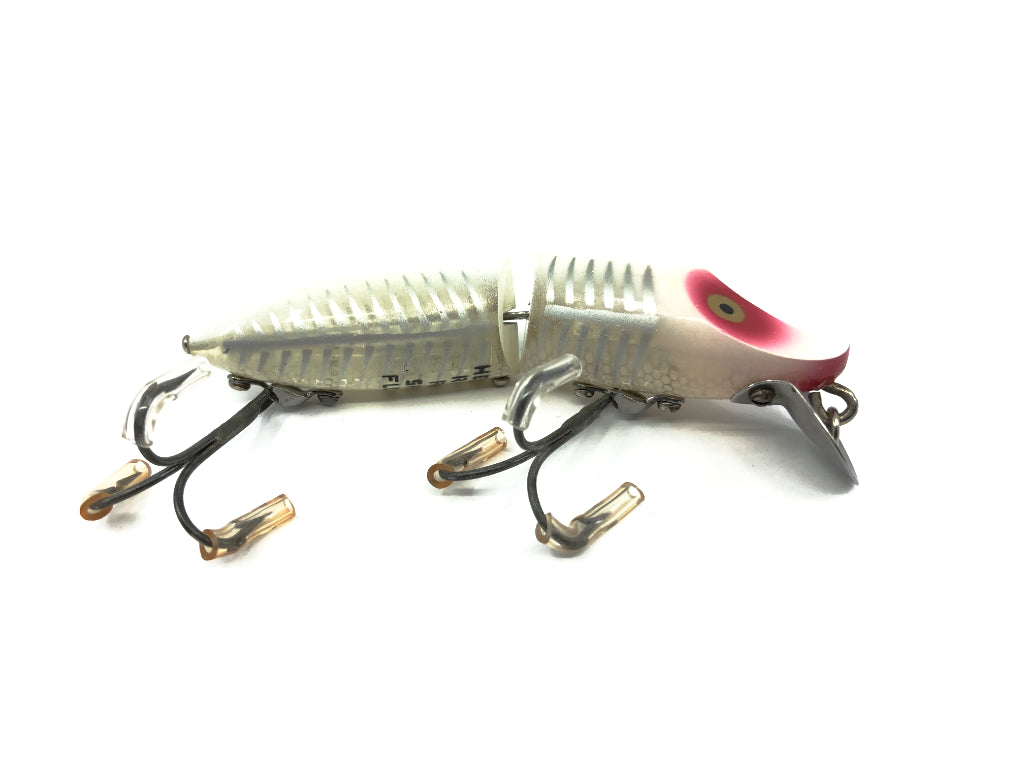 Heddon Jointed Floating River Runt 9430 XRW Red and White Shore Color