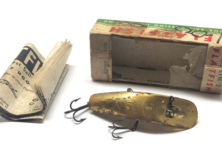 Helin Flatfish X5 GPL (Gold Plated) with Box