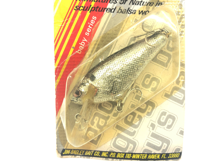 Bagley Small Fry Shad 4DSF2-SSH Silver Shad Color New on Card