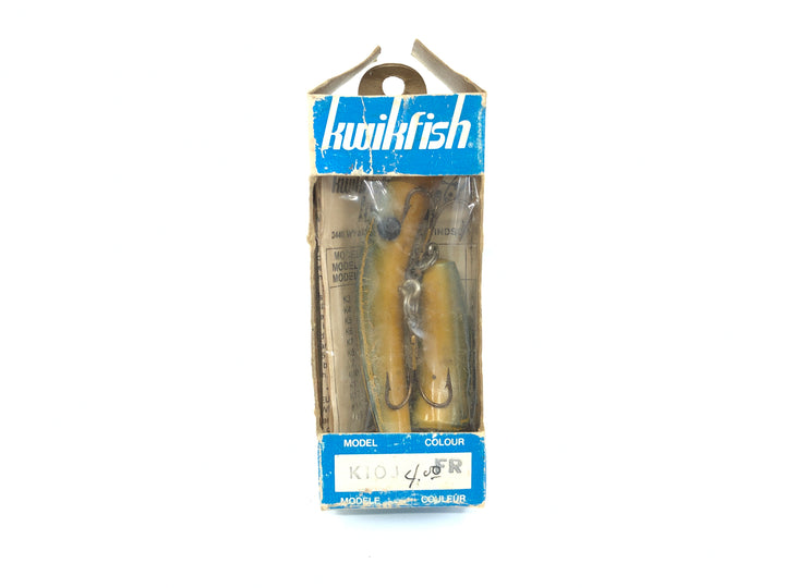 Kwikfish Jointed K10J FR Color Frog New in Box Old Stock Rough Box