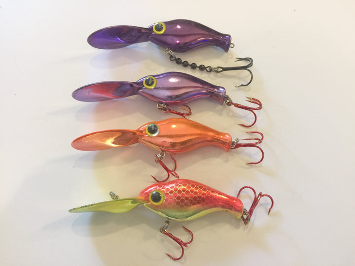 Boss Hawg Lot #2 - 4 Lures Grab Bag! Super Toad