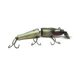 Creek Chub 2600 Jointed Pikie Minnow Shad Color 2609 Glass Eyes Wooden Lure