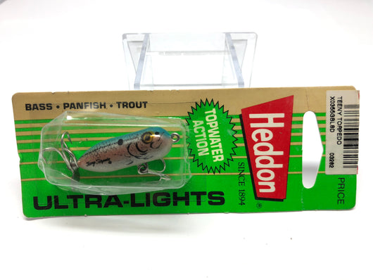 Heddon Ultra-Light Teeny Torpedo X0355GBL8D Great Color