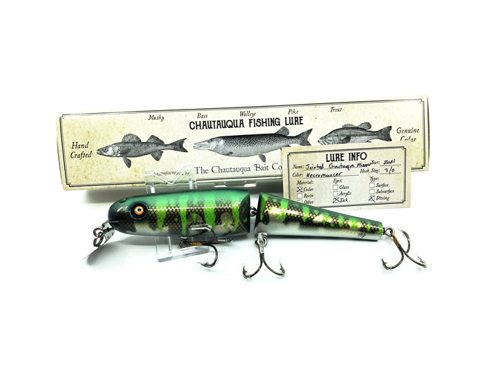 Jointed Chautauqua 8" Minnow Musky Lure Necromancer Custom Color