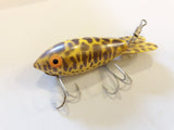 Bomber Vintage Wooden Lure 359 Yellow Coachdog Color New in Box