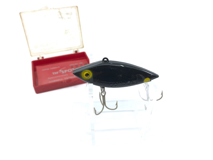 Cordell Th' Spot Lure with Box New Old Stock Black and Yellow