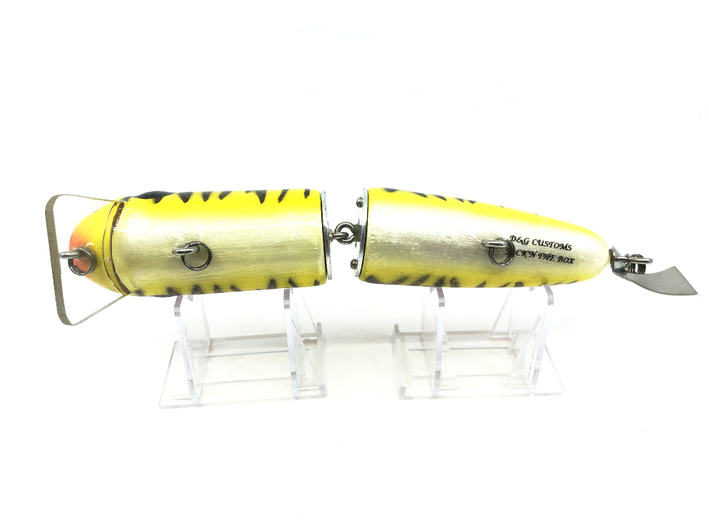 D&G Custom Jack 'n the Box Musky Lure Inferno Color Exclusive
