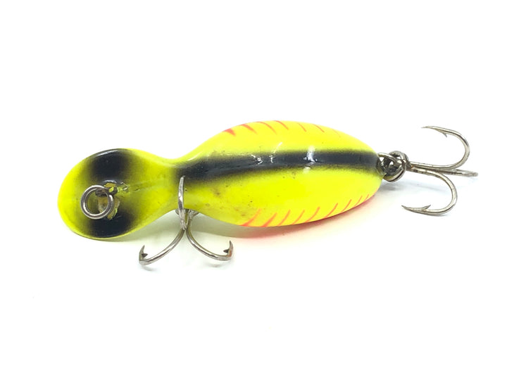 Heddon Clatter Tad FYO Fluorescent Yellow With Orange Ribs