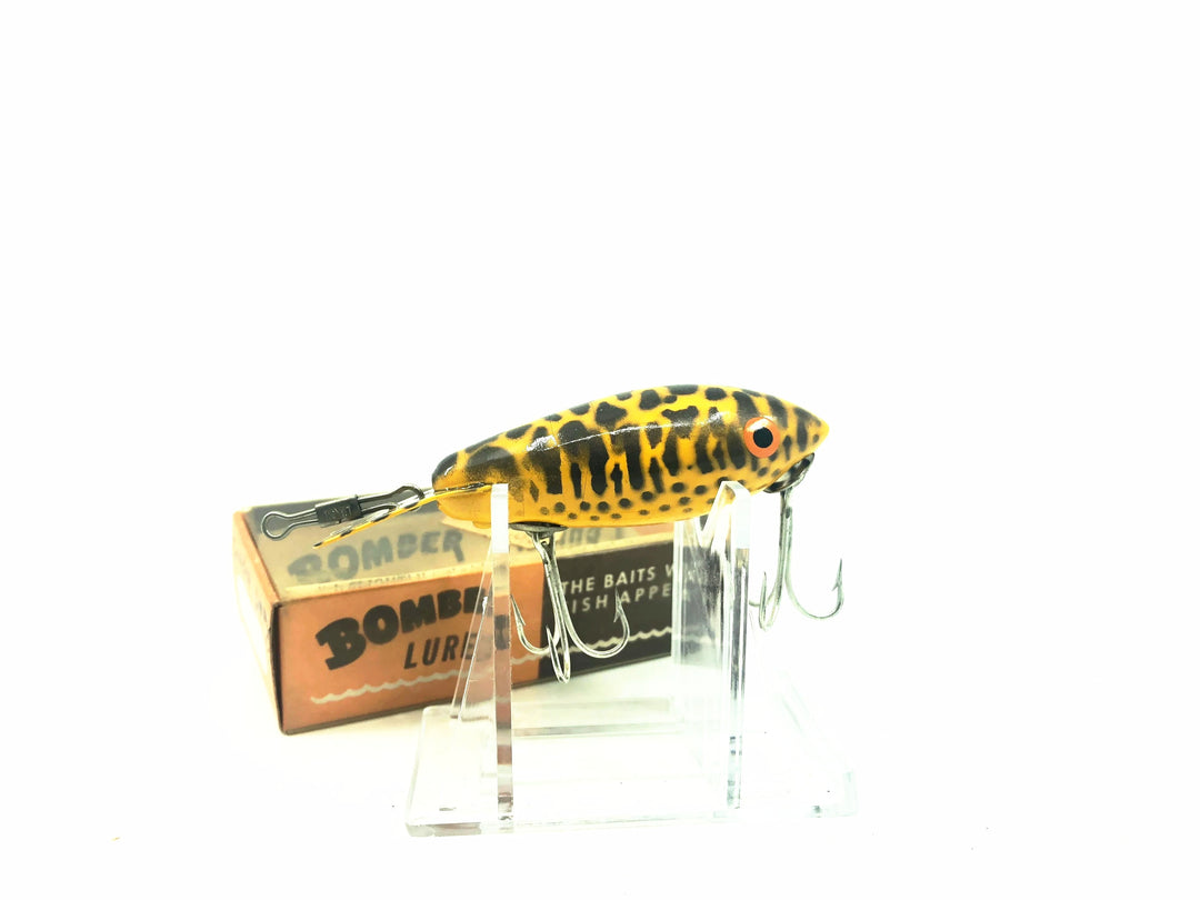 Bomber Wooden 400 Series Color #59 Yellow Coach Dog with Box