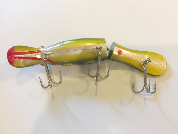 Drifter Tackle The Believer 8" Jointed Musky Lure Frog Pattern