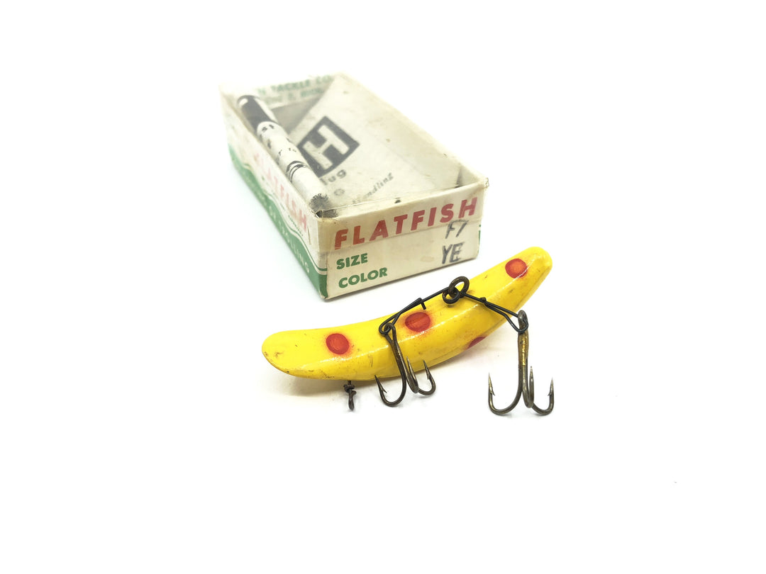 Helin Flatfish F7 YE Yellow Color in Box