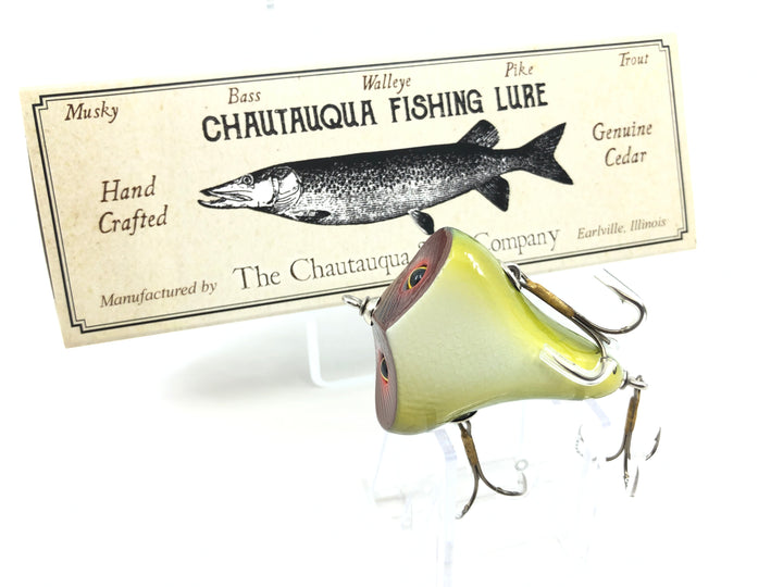 Chautauqua Custom Vacuum Bait in Red Perch Color
