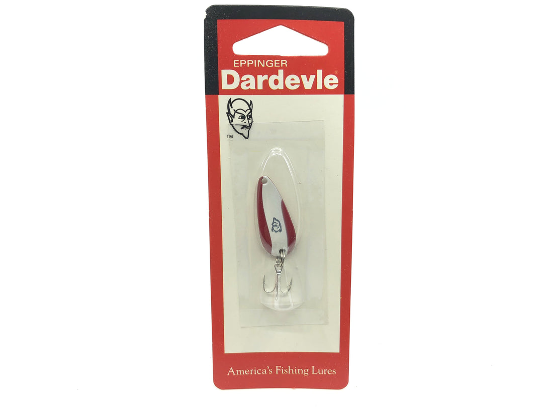 Eppinger Dardevle Lil Devle 1/8 oz 1316 Nickel Back Color 16 Red Devle New on Card