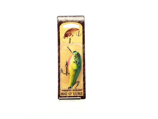 Cotton Cordell Fred Young Original Big O Wooden Lure Bluegill Color on Card