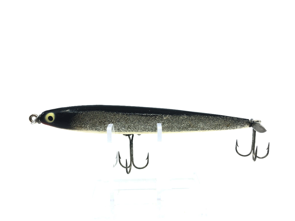 Heddon Wood Surface Cobra Black and Silver Color
