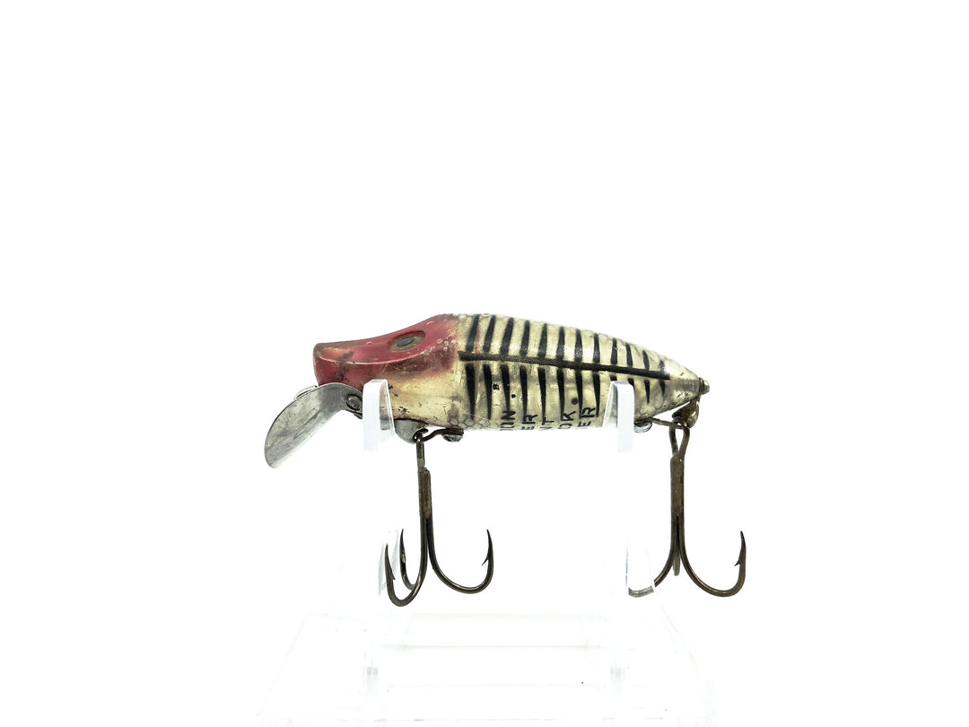 Heddon River Runt Spook Sinker 9110 XRS Silver Shore Color
