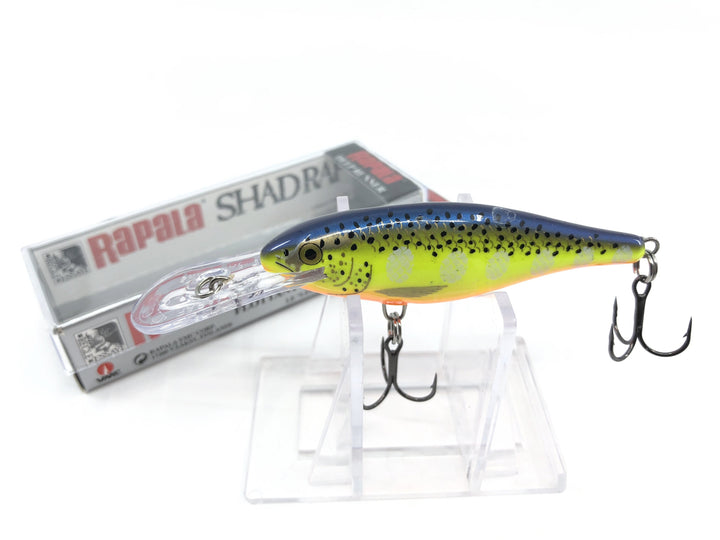 Rapala Shad Rap SR-7 HS Hot Steel Color Deep Runner Lure New in Box