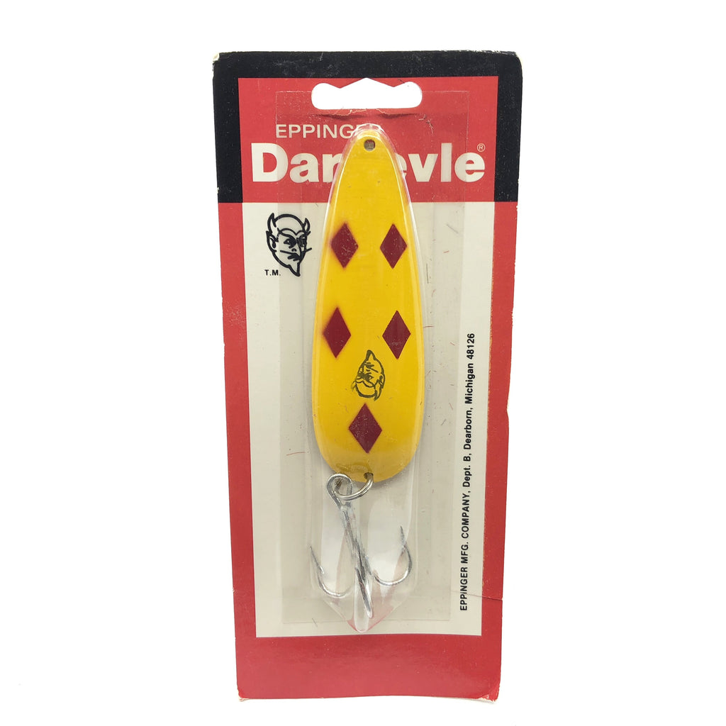 Eppinger Dardevle Devle Dog 5200 UV, 1/4oz Five of Diamonds fishing lure  #7313
