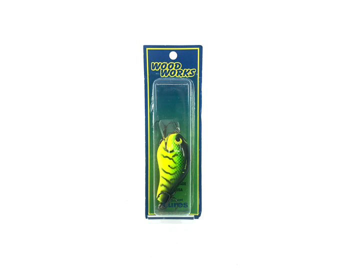 Lee Sisson Lure BS2 Square Bill Crank Color #11 Fire Tiger New on Card